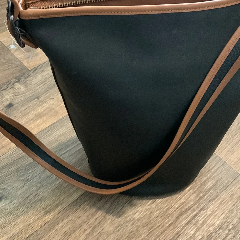NWT Coach 75th Anniversary calf leather Limited Addition Duffel Shoulder bucket